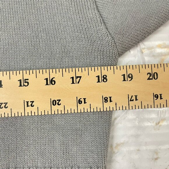 Sunday Best XX2 Organic Cotton Cashmere Blend Mock Neck Boxy Cropped Sweater - Picture 12 of 13